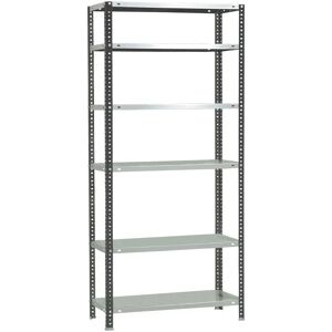Estantería Simon Rack 6/300 Antracita/Blanco - Acero resistente Estantería Simon Rack 6/300 Antracita/Blanco - Acero resistente