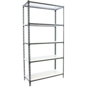SimonRack - Modello 5/300 Antracite/Bianco Scaffale SimonRack - Modello 5/300 Antracite/Bianco Scaffale