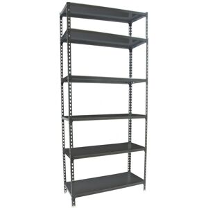 Étagère SimonRack 6/300 Anthracite - Sans vis, métal 6 étagères - Publicité Étagère SimonRack 6/300 Anthracite - Sans vis, métal 6 étagères - Publicité