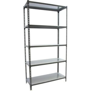 Estantería resistente de acero Simonrack - Antracita/Gris - 5 estantes Estantería resistente de acero Simonrack - Antracita/Gris - 5 estantes