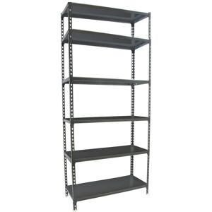 Scaffale pesante Simonrack - 6 ripiani - Antracite - Magazzino industriale Scaffale pesante Simonrack - 6 ripiani - Antracite - Magazzino industriale