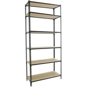 Simonrack Maderclick Plus 6/300 Antracita/Madera - Estantería metálica Simonrack Maderclick Plus 6/300 Antracita/Madera - Estantería metálica