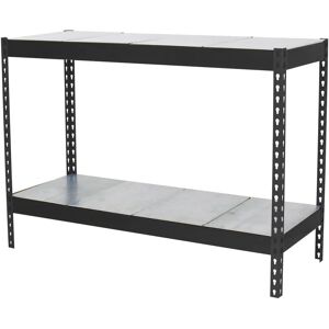 Estantería Ecoforte 1207-2 Metal - Antracita/Galva - 900x1200x750 mm Estantería Ecoforte 1207-2 Metal - Antracita/Galva - 900x1200x750 mm