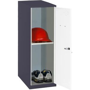 Simonrack Casier Anthracite/Blanc - 30x50x91.5cm Rangement Sécurisé - Publicité Simonrack Casier Anthracite/Blanc - 30x50x91.5cm Rangement Sécurisé - Publicité