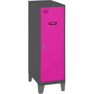 Simonrack Casier - Rose / Anthracite - Publicité Simonrack Casier - Rose / Anthracite - Publicité