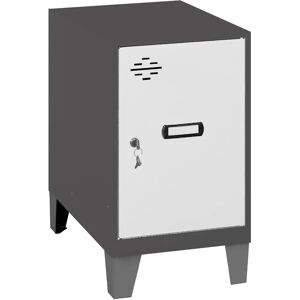 Simonrack Spind Anthrazit/Grau Mini Demontiert - Spind Simonrack Spind Anthrazit/Grau Mini Demontiert - Spind