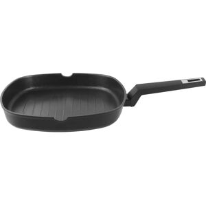 Sogo SAR-SS-23225 Padella Grill Quadrata in Titanio - Friggitrice Sogo SAR-SS-23225 Padella Grill Quadrata in Titanio - Friggitrice