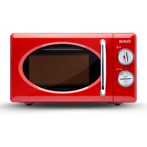 Microondas Retro 20L - 700W - Rojo Microondas Retro 20L - 700W - Rojo