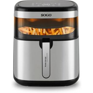 Sogo FRE-SS-10905 - Schwarz, Silber - Heißluftfritteuse Sogo FRE-SS-10905 - Schwarz, Silber - Heißluftfritteuse