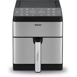 Sogo FRE-SS-10915 - Zilver - Hetelucht friteuse Sogo FRE-SS-10915 - Zilver - Hetelucht friteuse