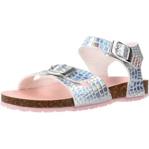 Pablosky Toris Zilveren Kindersandalen - Sandalen Pablosky Toris Zilveren Kindersandalen - Sandalen