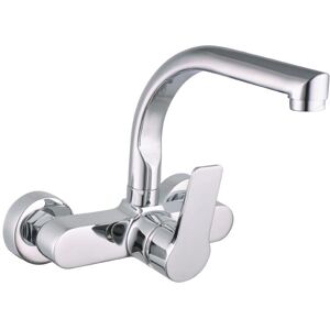 Grifo Mezclador EDM - 21x19cm - Acero inoxidable, Latón, Zinc Grifo Mezclador EDM - 21x19cm - Acero inoxidable, Latón, Zinc