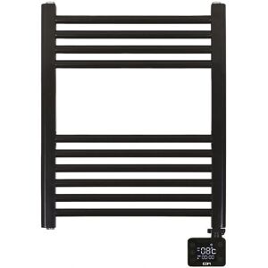 EDM Porte-serviettes électrique mural 400W - Noir - Publicité EDM Porte-serviettes électrique mural 400W - Noir - Publicité