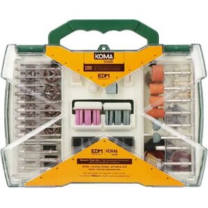 Kit di strumenti Koma Tools 150 Pezzi - Accessori multifunzione Kit di strumenti Koma Tools 150 Pezzi - Accessori multifunzione