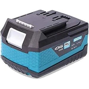 Batería de litio recargable Koma Tools - 20V, 4Ah, Azul/Negro - Batería Batería de litio recargable Koma Tools - 20V, 4Ah, Azul/Negro - Batería