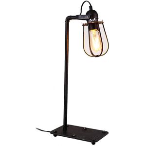 Lámpara de escritorio de metal vintage multicolor negra EDM - 60 W Lámpara de escritorio de metal vintage multicolor negra EDM - 60 W
