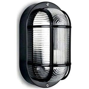Applique Ovale Noire EDM Tarragona - Lampe Murale Applique Ovale Noire EDM Tarragona - Lampe Murale