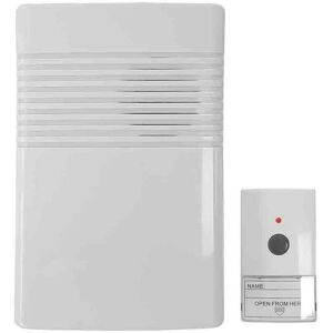 Sonnerie sans fil EDM - 80 dB, 50 m, Blanc Sonnerie sans fil EDM - 80 dB, 50 m, Blanc