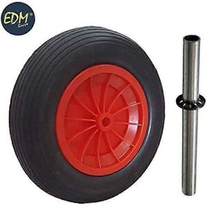 Rueda de carretilla antipinchazos EDM - Ø 36cm - Rueda de carretilla Rueda de carretilla antipinchazos EDM - Ø 36cm - Rueda de carretilla