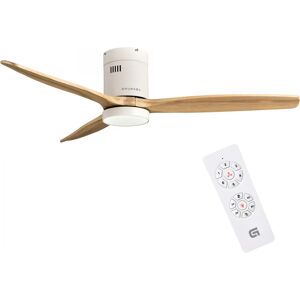 Grunkel SKYWIND-52WB - Blanco, Madera - Ventilador de Techo Grunkel SKYWIND-52WB - Blanco, Madera - Ventilador de Techo