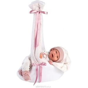 Llorens Baby Puppe Mimi mit Wiege - Puppe Llorens Baby Puppe Mimi mit Wiege - Puppe