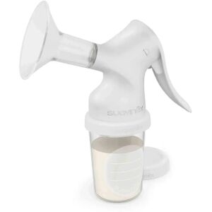 Suavinex Pompe à lait manuelle portable - Inclut sacs et biberon - Publicité Suavinex Pompe à lait manuelle portable - Inclut sacs et biberon - Publicité