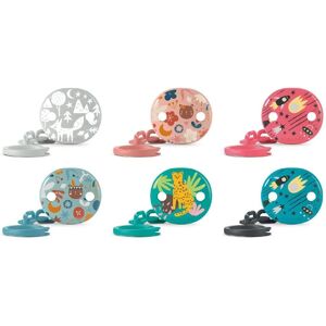Acessórios para bebê Suavinex - Broche com corrente oval Acessórios para bebê Suavinex - Broche com corrente oval