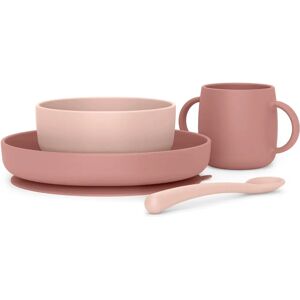 Suavinex Marca Marshmallow Nude Set di Posate Morbido e Flessibile per Bambini Suavinex Marca Marshmallow Nude Set di Posate Morbido e Flessibile per Bambini