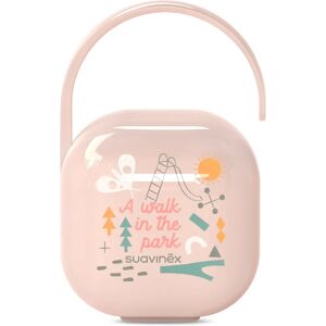 Suavinex Rose Walk Boîte à Sucettes - Boîte à Sucettes - Publicité Suavinex Rose Walk Boîte à Sucettes - Boîte à Sucettes - Publicité