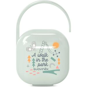 Suavinex Boîte à Sucette Verte Walk - Boîte à Sucette - Publicité Suavinex Boîte à Sucette Verte Walk - Boîte à Sucette - Publicité