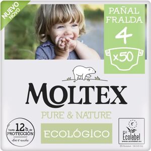 Pañales Moltex Pure & Nature T4 - Seguro y Natural Pañales Moltex Pure & Nature T4 - Seguro y Natural