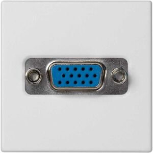 Connecteur VGA Simon K100B/9 - Blanc - Système Multimédia Connecteur VGA Simon K100B/9 - Blanc - Système Multimédia