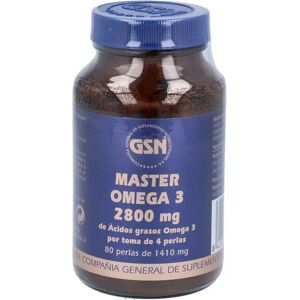GSN Master Omega 3 - 1410mg, 80 softgels - Omega 3 Supplement GSN Master Omega 3 - 1410mg, 80 softgels - Omega 3 Supplement