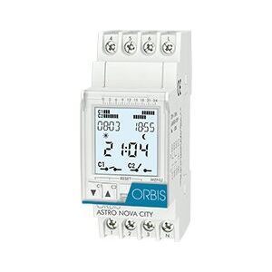 Disyuntor Orbis - Temporizador Astronómico Digital - IP20 Disyuntor Orbis - Temporizador Astronómico Digital - IP20