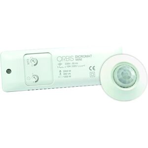 Détecteur de mouvement ORBIS blanc 360° IP20 pour intérieur - Publicité Détecteur de mouvement ORBIS blanc 360° IP20 pour intérieur - Publicité