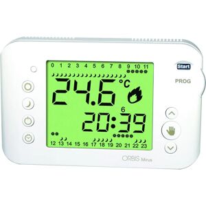ORBIS Mirus Digital Wall Thermostat - Daily/Weekly Programming ORBIS Mirus Digital Wall Thermostat - Daily/Weekly Programming