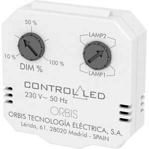 Orbis OB200010 Wandschalter Dimmer Orbis OB200010 Wandschalter Dimmer