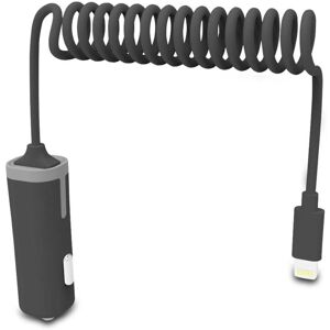Muvit Lightning MFI Autoladegerät - 1,8m Schwarz Muvit Lightning MFI Autoladegerät - 1,8m Schwarz