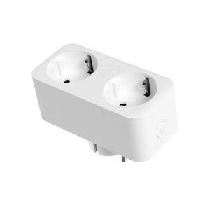 Prise intelligente Muvit iO double WiFi avec moniteur d'énergie - Appareil domotique - Publicité Prise intelligente Muvit iO double WiFi avec moniteur d'énergie - Appareil domotique - Publicité