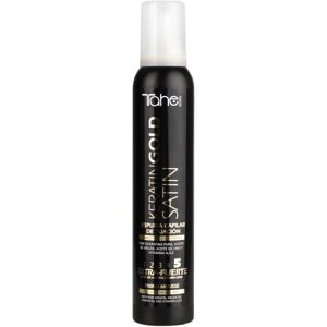 TAHE Keratin Gold Satin 5 Hiusvaahto - Ravitseva, Volyymi, Joustava pito TAHE Keratin Gold Satin 5 Hiusvaahto - Ravitseva, Volyymi, Joustava pito