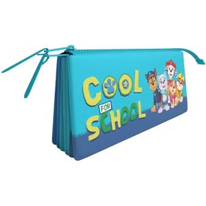 Paw Patrol Blauw Drie-Vakken Potloodetui - Schoolartikel Paw Patrol Blauw Drie-Vakken Potloodetui - Schoolartikel