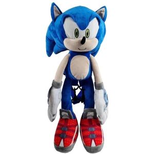 Mochila de peluche Sonic de CyP Brands - Bolsa escolar infantil Mochila de peluche Sonic de CyP Brands - Bolsa escolar infantil