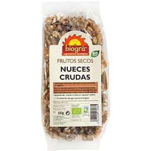 Biográ Nueces Orgánicas - Peladas, Crudas, 150g Biográ Nueces Orgánicas - Peladas, Crudas, 150g