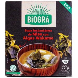Sopa Miso Rojo con Algas Wakame - Biográ Sopa Miso Rojo con Algas Wakame - Biográ