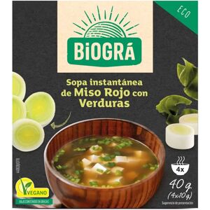 Biográ Organic Red Miso Soup with Organic Vegetables - Soup Biográ Organic Red Miso Soup with Organic Vegetables - Soup