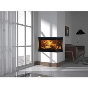 PANADERO Poêle à bois - Ecodesign Moderne - 5,9kW - Acier - Verre - Publicité PANADERO Poêle à bois - Ecodesign Moderne - 5,9kW - Acier - Verre - Publicité