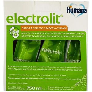 Humana Electrolit Liquid Electrolyte Drink - Hydration 3x250ml Humana Electrolit Liquid Electrolyte Drink - Hydration 3x250ml