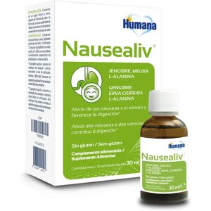 Humana Nausealiv 30 ml - Suplemento contra náuseas Humana Nausealiv 30 ml - Suplemento contra náuseas