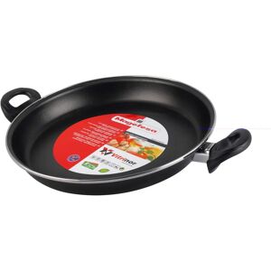 Magefesa Zwarte 30cm Paellera - Antiaanbaklaag, Inductie Magefesa Zwarte 30cm Paellera - Antiaanbaklaag, Inductie