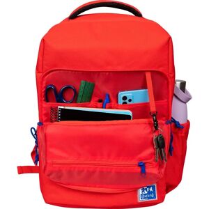 Oxford B-Ready Red School Bag - Padded, Adjustable, Organizer Oxford B-Ready Red School Bag - Padded, Adjustable, Organizer